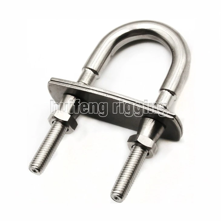 U Bolt With Self-gripping Safety Nuts